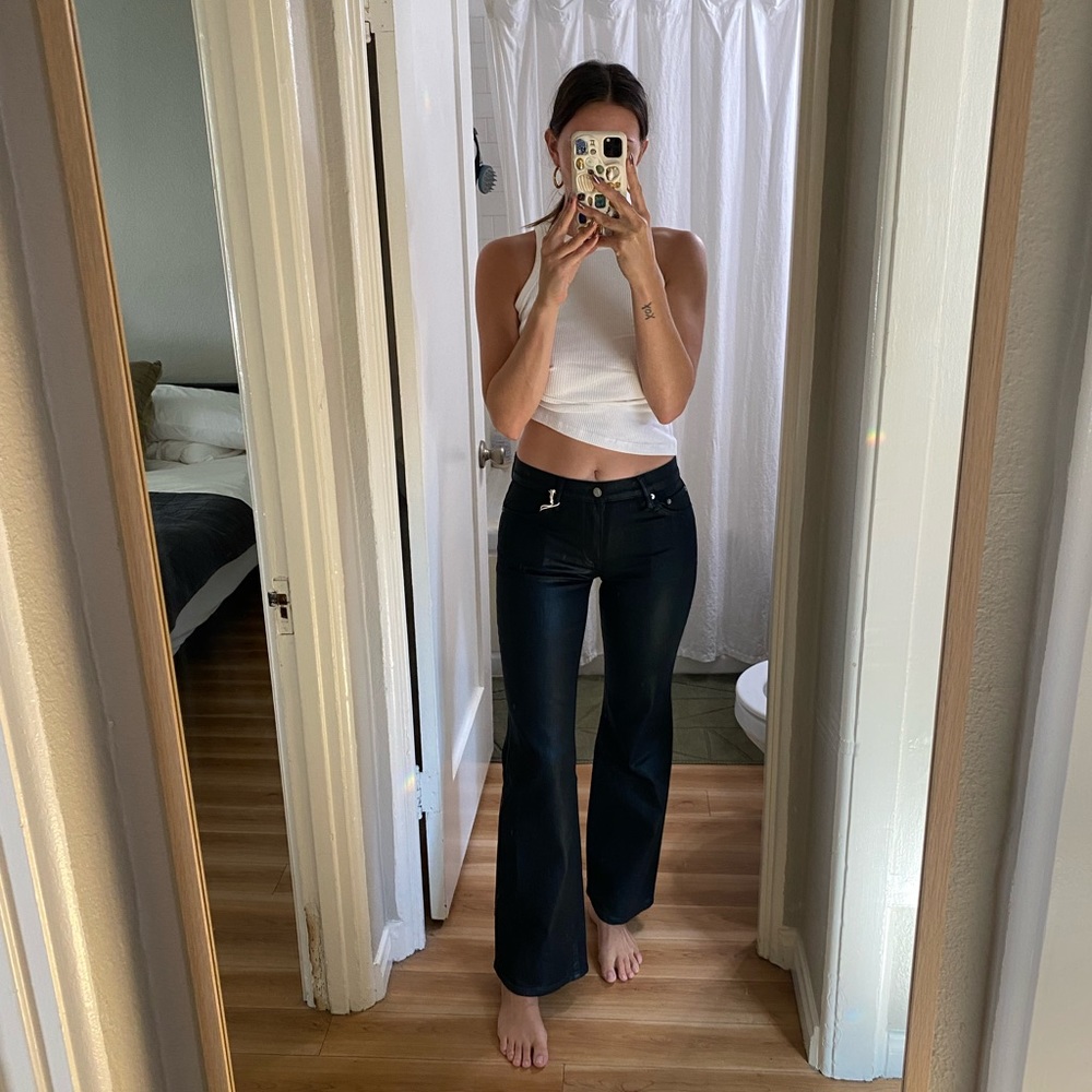 Lovers & friends waxed jeans